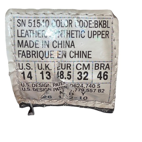 Skechers Shape Ups Trainer Man Shoes Size 14 - Picture 8 of 8